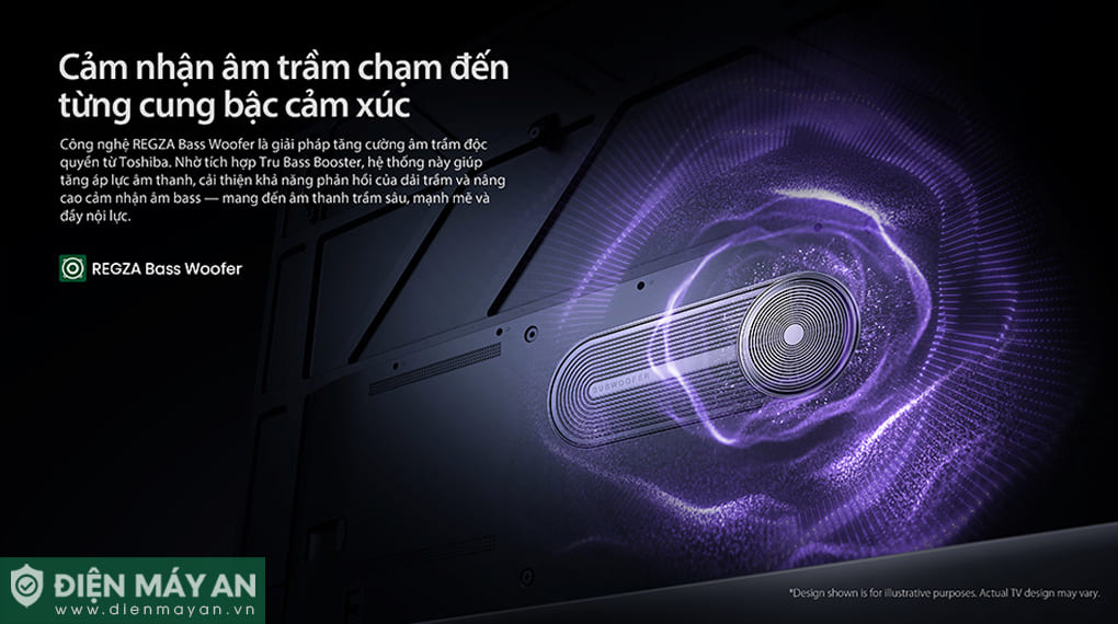 Smart Tivi Mini LED Toshiba AI 4K 65 inch 65Z770RP